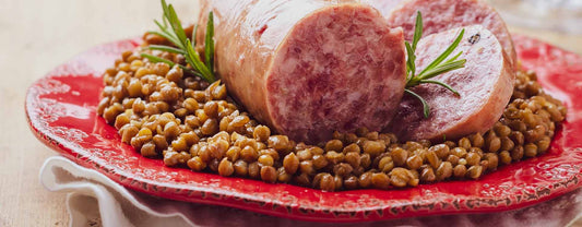 Il piatto delle feste: Cotechino con Lenticchie all’Aceto Balsamico