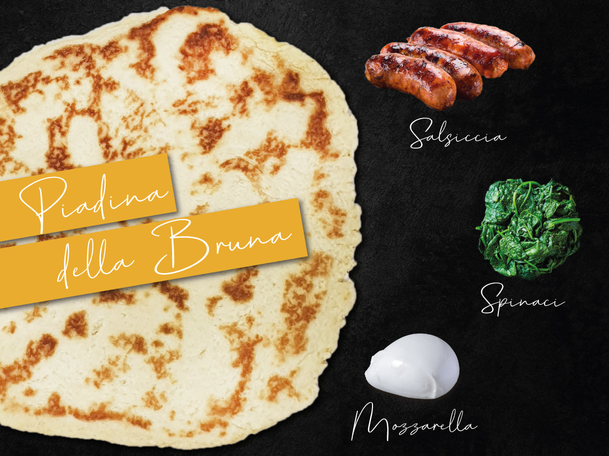 Piadina della Bruna (5 pieces)