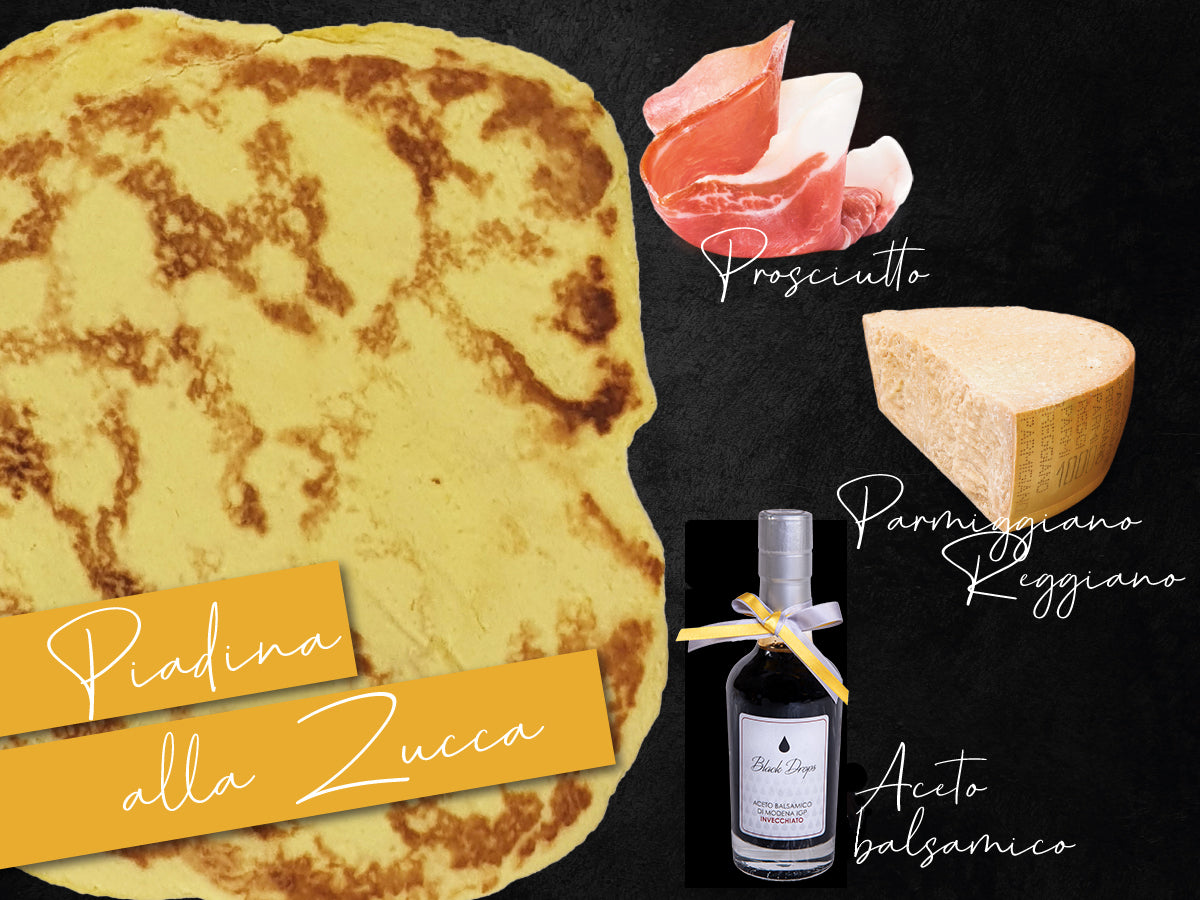 Kürbis-Piadina (5 Stück)