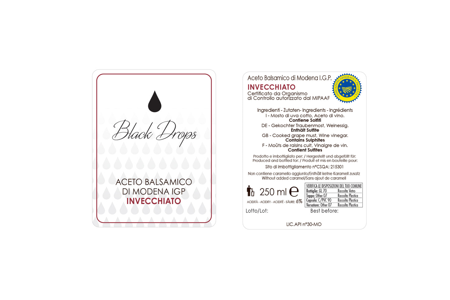 Aceto Balsamico di Modena IGP Invecchiato 3 anni