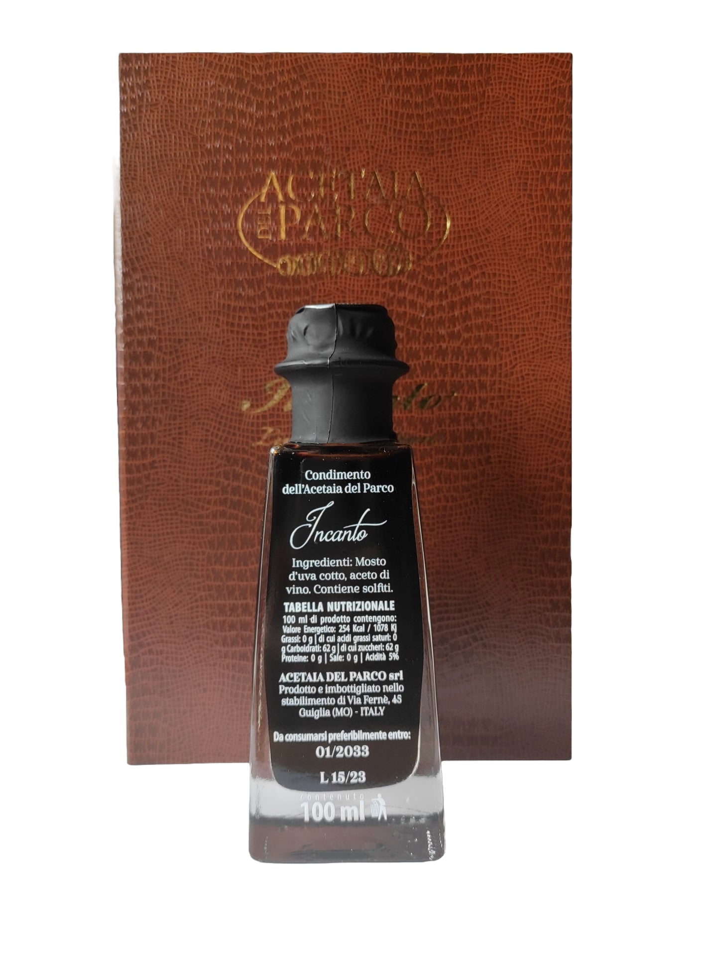 Incanto - Condimento Balsamico al Ginepro invecchiato 40 anni - Limited Edition