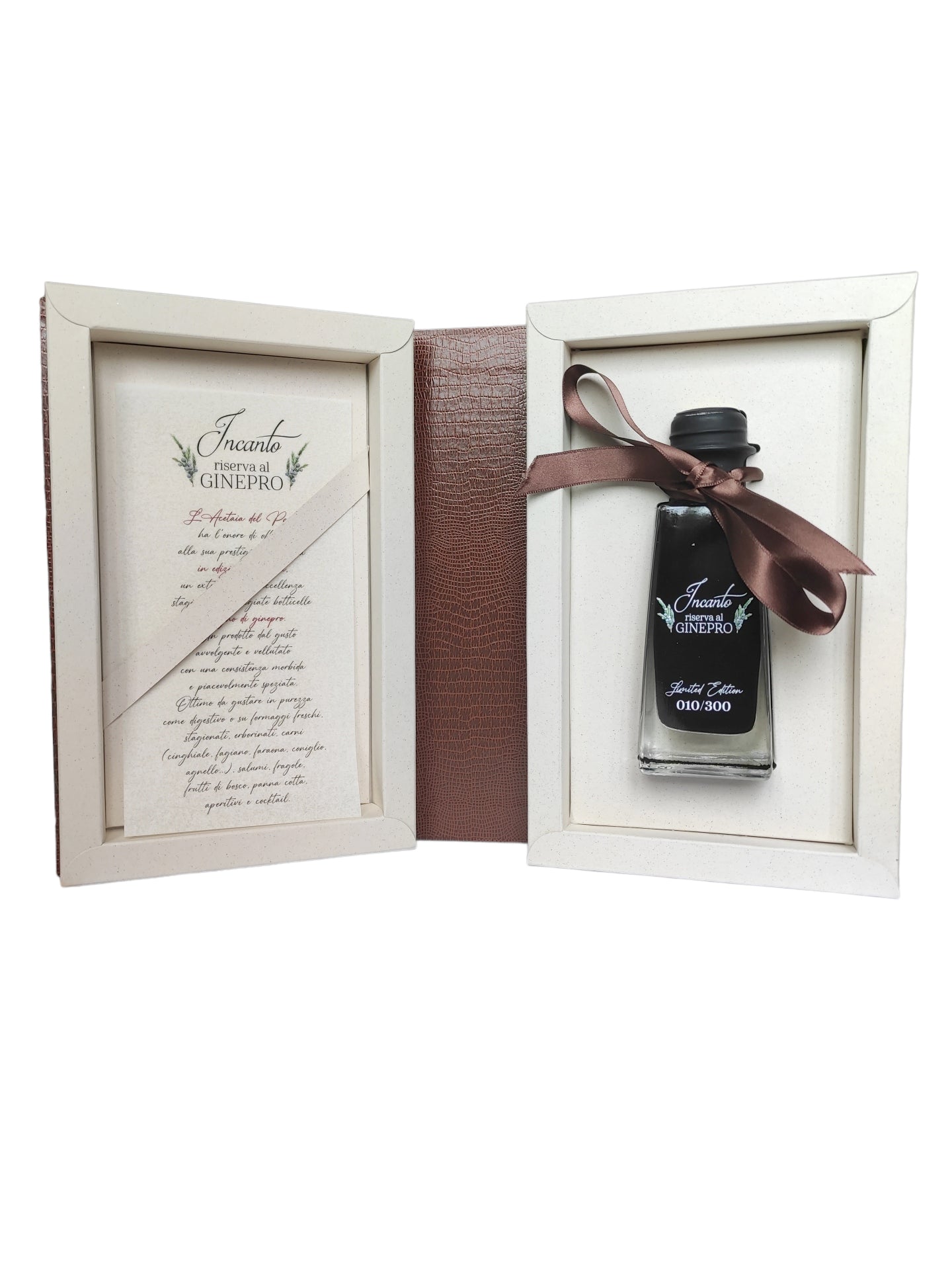 Incanto - Condimento Balsamico al Ginepro invecchiato 40 anni - Limited Edition