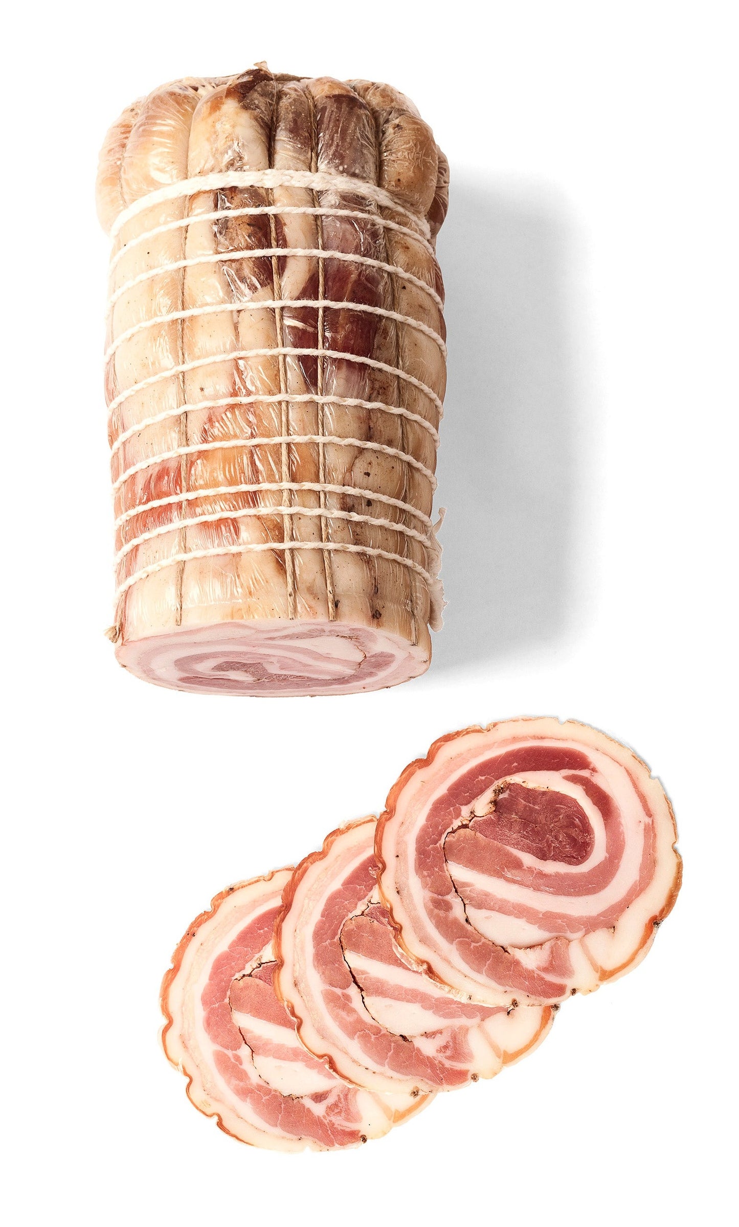 Rolled Pancetta with Scald