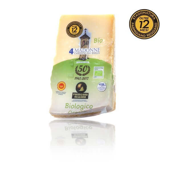 4 Madonnen - Bio Parmigiano Reggiano über 12 Monate gereift