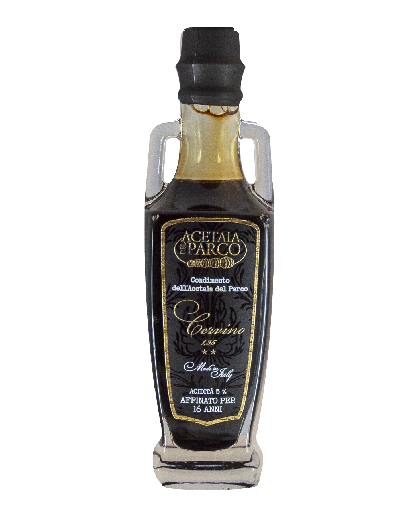 Etichetta Cervino - Condimento Balsamico 16 anni - Acetaia del Parco