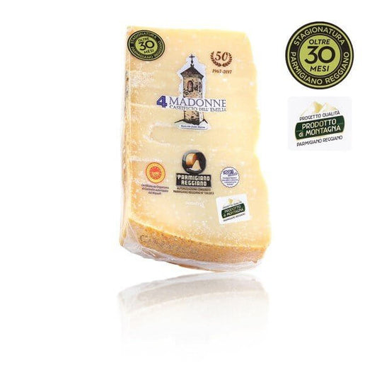 4 Madonnen - Parmigiano Reggiano "Bergprodukt" über 30 Monate gereift