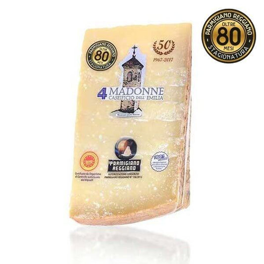 4 Madonnen - Parmigiano Reggiano im Alter von über 80 Monaten